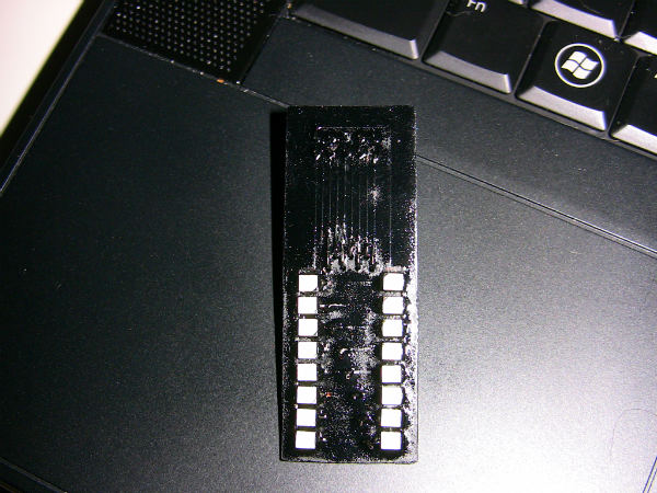 PLCCs Platine schwarz Glossy lackiert